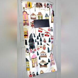 RACHEL - Rachel Roy Winter Village Plush Throw Blanket 60 x 70